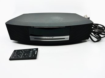 (BAS-36) PRE OWNED BOSE WAVE MUSIC SYSTEM MODEL AWRCC1-WITH REMOTE