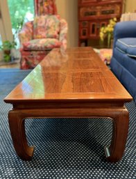 VINTAGE MCM 'BAKER' LONG COFFEE TABLE - 63' LONG BY 20' HIGH BY 14' WIDE