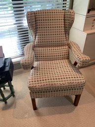 FANTASTIC VINTAGE ARMCHAIR RE-UPHOLSTERED & IN PERFECT SHAPE - 30' WIDE BY 43' HIGH