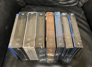 (M-13) COLLECTION OF 'GAME OF THRONES' DVD's & BLU-RAY EIGHT COMPLETE SEASONS 1 - 8 - SEALED