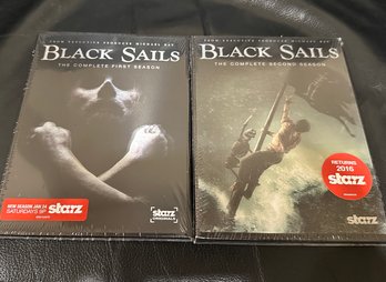 (M-17) TWO DVD'S 'BLACK SAILS' SEASON 1 & 2 - UNOPENED