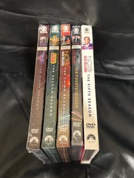 (M-21) FIVE DVD'S 'NCIS NEW ORLEANS' SEASONS 1-5 COMPLETE - UNOPENED