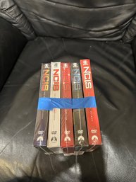 (M-24) FIVE DVD'S 'NCIS SERIES' SEASONS 11, 12, 12, 14 & 16 - SEALED