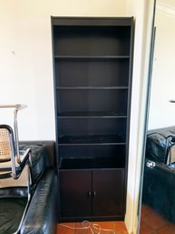 (59) BLACK SHELVING UNIT-30' X 12' 84'