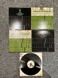 (Rec. 24) FOUR RECORD SET OF WARNER BROS. SEVEN ARTS RECORDS ANNIVERSARY SET & 1978 CAPITOL RECORDS OPEN HOUSE