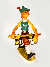 (A-4) VINTAGE HAND PAINTED HUMMEL GOEBEL FIGURINE-WEST GERMANY-APPROX. 6 1/2' TALL