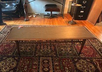 A-39) VINTAGE LANE MID CENTURY MODERN COFFEE TABLE - RECTANGULAR - 54' LONG BY 19' WIDE BY 14' HIGH