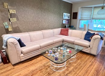 VINTAGE 1980'S SECTIONAL SOFA