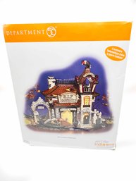 (ZZ-13) VINTAGE DEPT. 56 SNOW VILLAGE HALLOWEEN SERIES-'REST IN PEACE TOMBSTONES'-ORIGINAL. BOX