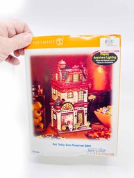 (ZZ-40) VINTAGE  DEPARTMENT 56 'HALLOWEEN' -'HAIR TODAY GONE TOMORROW SALON' ORIGINAL BOX