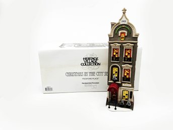 (U-83) DEPT. 56 CHRISTMAS IN THE CITY HOUSE 'PICKFORD PLACE' - IN ORIGINAL BOX- 10.5'