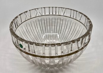 (A-35) TIFFANY & CO. 'ATLAS' CRYSTAL BOWL - 9.75' - PERFECT CONDITION