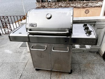 WEBER GENESIS OUTDOOR PROPANE GRILL-INCLUDES PROPANE TANK AND OUTDOOR COVER