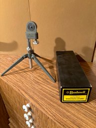 (B1-25) BUSHNELL SPORTING SCOPE SHOOTER'S STAND WITH BOX - 78-3010 - HUNTING RIFLE SCOPE