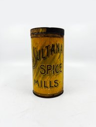 (A-35) VINTAGE CLOVES TIN-SULTANA MILLS-APPROX. 6 1/2' X 3 1/2'