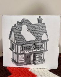 ((Z-25) DEPT. 56 DICKENS' VILLAGE COLLECTION SERIES 'TUTBURY PRINTER' -COMPLETE IN  BOX