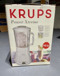 (A) KRUPS POWER EXTREME BLENDER - WITH BOX, NEW OLD STOCK