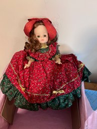 (Z-103) VINTAGE MADAM ALEXANDER DOLL IN BOX - 'COUNTRY CHRISTMAS' - #1543 - 14'