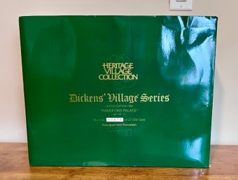 (ZZ-88) DEPT. 56 DICKENS' VILLAGE SERIES 'RAMSFORD PALACE' LIMITED EDITION -WITH BOX - NEW OLD STOCK