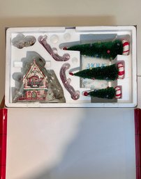 (ZZ-134) DEPT. 56 'SWEET ROCK CANDY CO. GIFT SET' NORTH POLE SERIES - BOX DAMAGED, NEW IN BOX