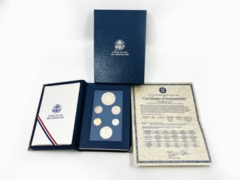 (A-54) PRESTIGE 1987 US MINT PROOF 6 COIN SET-W/1987 CONSTITUTION SILVER DOLLAR
