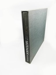 (A-22) LARGE HARDCOVER LEATHER AND LINEN-'ROBERT BATEMAN' COLLECTOR'S EDITION SIGNED NUMBERED SEE BELOW
