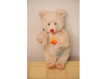 A-13 STEIFF TEDDY BABY 'WHITEY' NO BOX GROWLER