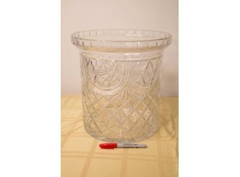 A-46 HUGE CUT CRYSTAL CHAMPAGNE BUCKET - UNMARKED