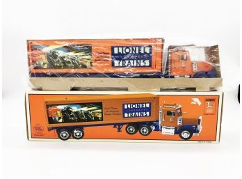 (144) LIONEL POSTWAR TRAILER TOY TRUCK COIN BANK-TMT-18011-NEW IN BOX