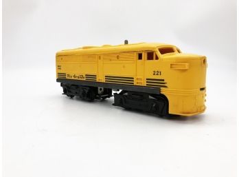 (131) POSTWAR LIONEL DIESEL LOCOMOTIVE-#221 RIO GRANDE-ALCO