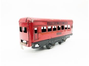 (25) VINTAGE PRE WAR AMERICAN FLYER O Gauge Passenger Car-#1123