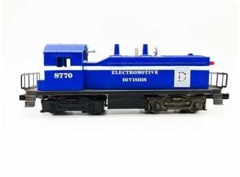 (99) LIONEL POST WAR TRAIN-#8770-ELECTROMOTIVE DIVISION DIESEL SWITH ENGINE-O27