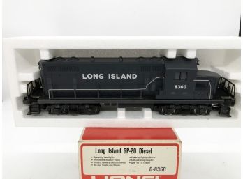 (171) VINTAGE LIONEL LOCOMOTIVE-LONG ISLAND GP-20 DIESEL-NEW IN BOX-6-8360