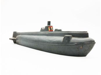 (96) Vintage Submarine Toy-grey S-51-made In Use-cant Make Out Makers Name Except NYC