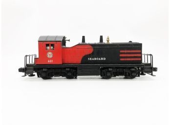 (135) POSTWAR LIONEL DIESEL SWITCHER-#601 SEABORN LOCOMOTIVE-O GAUGE