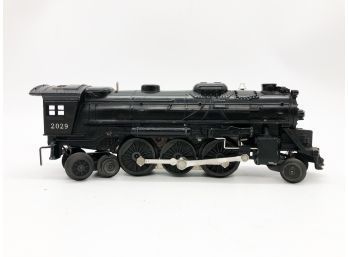 (120) LIONEL POSTWAR LOCOMOTIVE-#2029-STEAM 2-6-4 WITH BOX