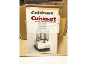 (4) CUISINART FOOD PROCESSOR-NEW IN BOX-DLC-7E