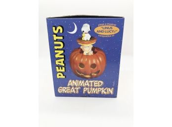 (96) PEANUTS-ANIMATED GREAT PUMPKIN-PLAYS 'LINUS AND LUCY'-NEW IN BOX