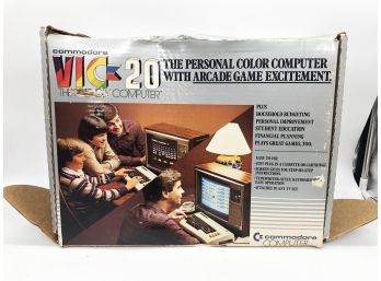 (73) VINTAGE VIDEO GAME SYSTEM - COMMODORE VIC 20-PERSONNEL COMPUTER GAME-NEW IN BOX