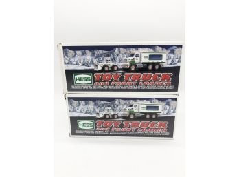 (94) LOT OF 2 NEW IN BOX HESS TRUCKS-BOTH TOY TRUCK & FRONT LOADER-2008