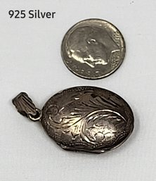 Sterling Silver .925 Vintage Locket.