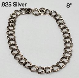 .925 SterlingSilver Link Bracelet  8'