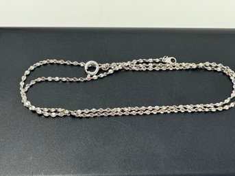Sterling Silver Chain 17.5 Inches Long