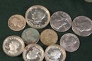 US Coins - 24 Wheat Cents, 1905 Cent, 1935 Silver Cert, Incomplete Strike, Currency, More  (136)