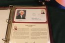 Presidents Of The US First Day Covers, 1986 Full Set & Outer Space 1982 Stamp Album W/stamps  (18)