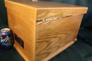 Vintage 'Spirit Of St. Louis' Oak Multi Function Music Box And More   (7)