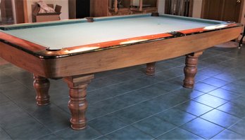1963 Brunswick Gold Crown One  8' Professional Pool Table   (104)