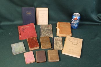16 Old Books - Jungle Book & Reccessional By Rudard Kipling 1905 & 1907, Shakespeare, Tennyson, More (105)