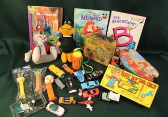 3 Pez Dispensers, Child's Toys, Tins, Books & More  (106)