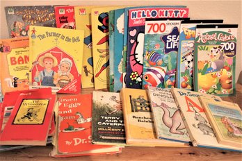 Children' Books, Coloring Books, Stickers, More  (109)